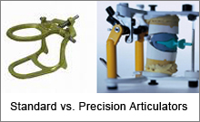 standard vs. precision dentures